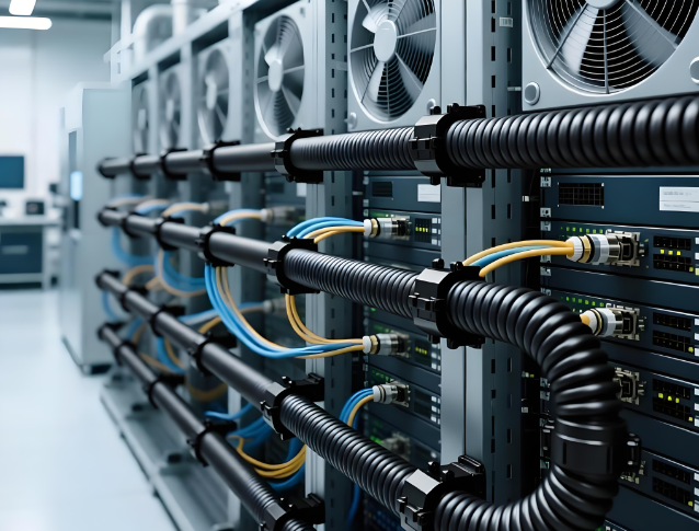 穿线波纹管：人工智能硬件融合的隐形基石