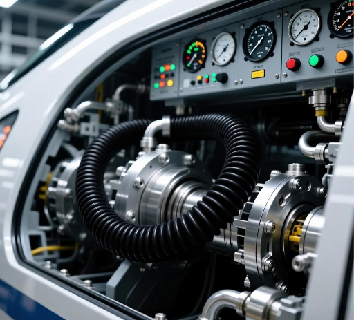 尼龙波纹管：轨道交通的“隐形守护者”与价值探析