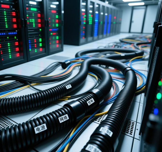 线束波纹管：数据中心高效运行的“隐形防护盾”